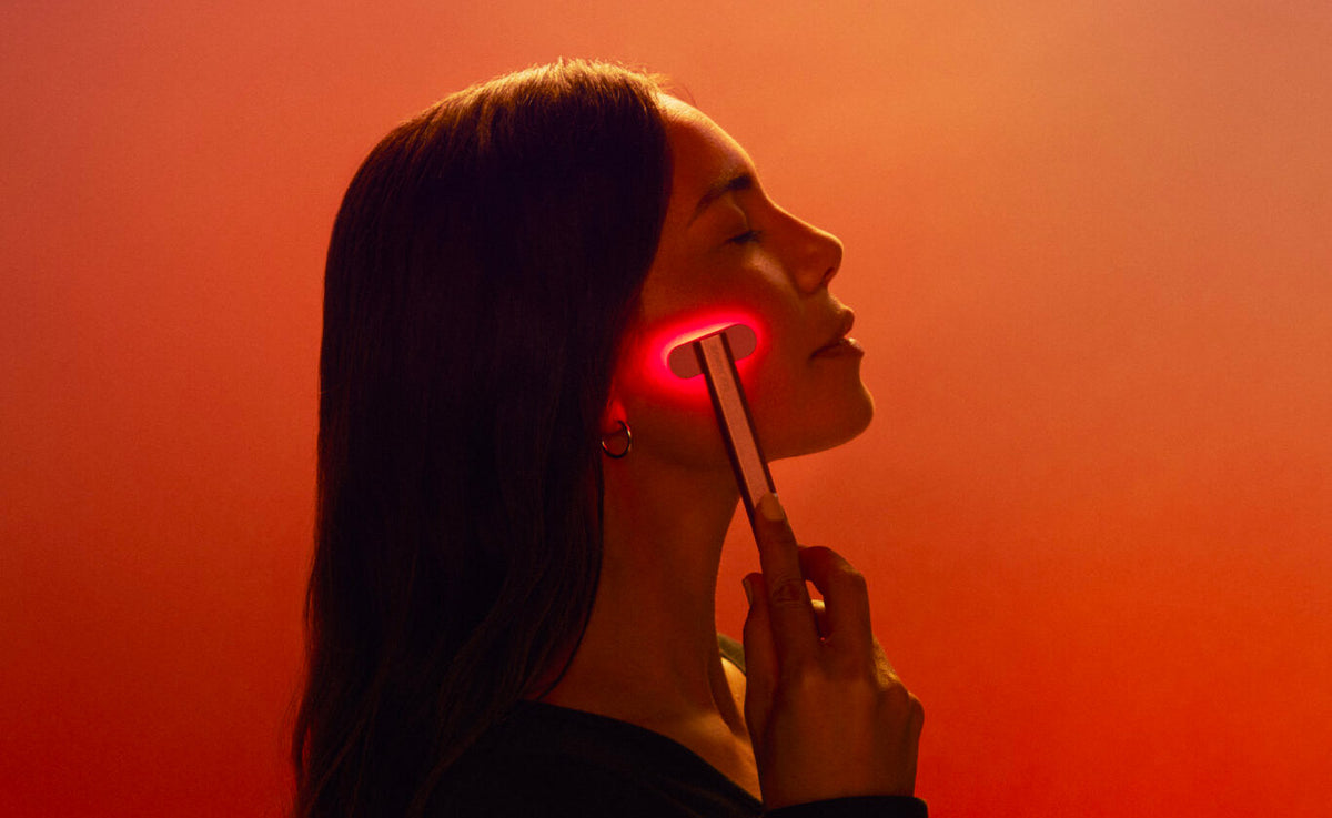FDA-cleared Red Light Therapy that supports visibly firmer, smoother, younger-looking skin.