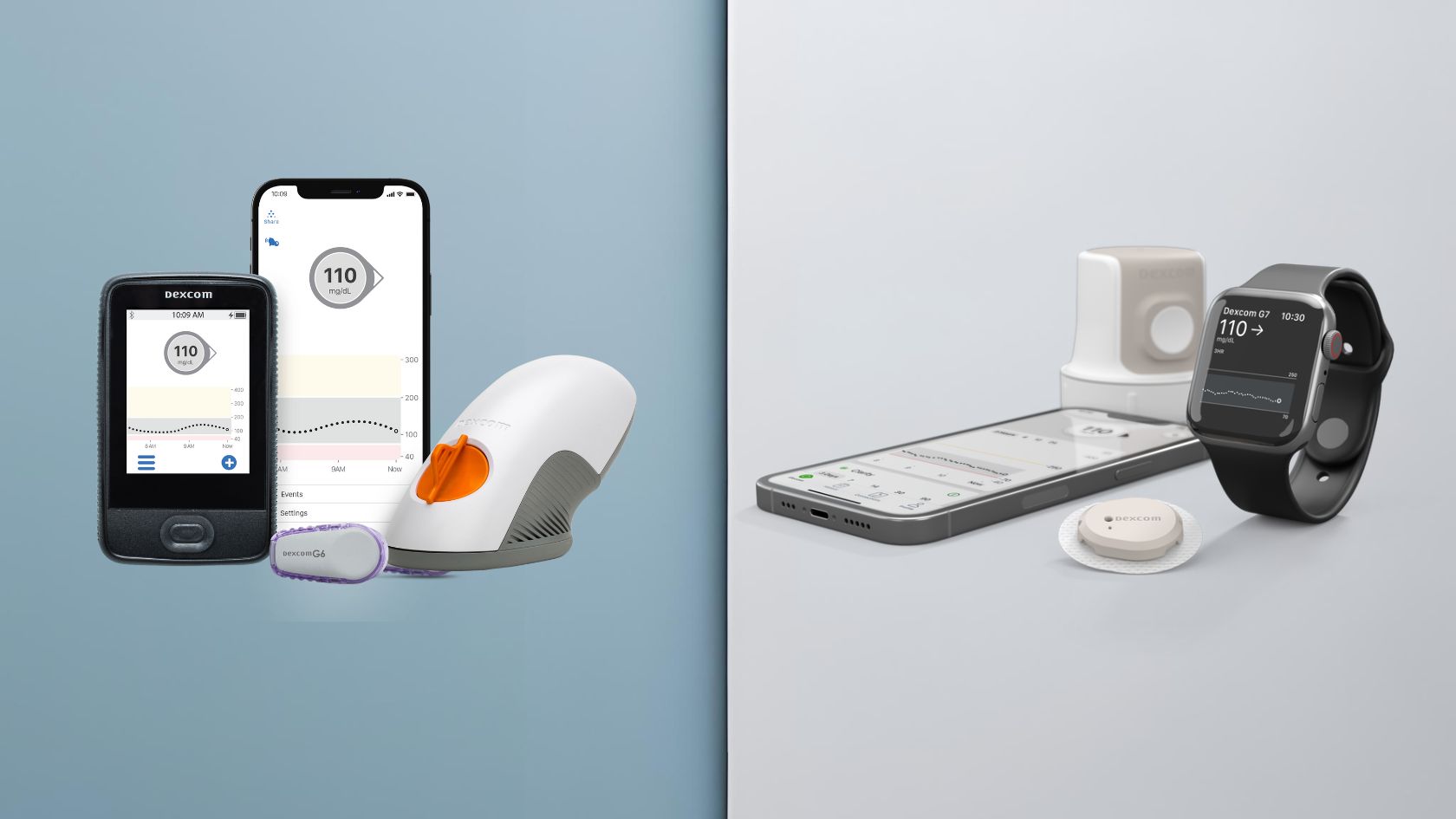 Comparisons Highlight Differences Between Dexcom G7 and G6 Models