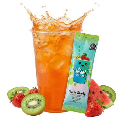 The Loaded Tea Shop Functional Energy Tea Packs (Marky Sharky)