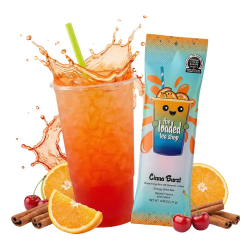 The Loaded Tea Shop Functional Energy Tea Packs (Cinna Burst)