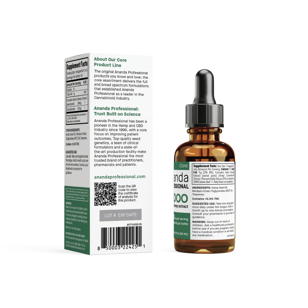 Ananda Professional - Tincture 1000mg (50mL)
