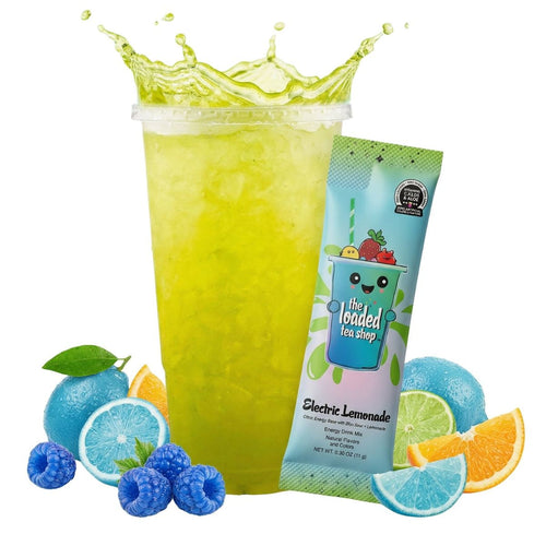 The Loaded Tea Shop Functional Energy Tea Packs (Electric Lemonade)