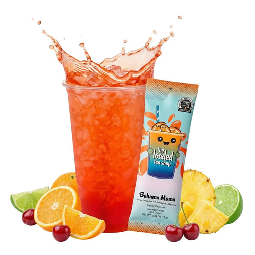 The Loaded Tea Shop Functional Energy Tea Packs (Bahama Mama)