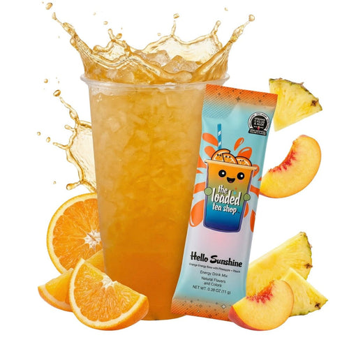The Loaded Tea Shop Functional Energy Tea Packs (Hello Sunshine)
