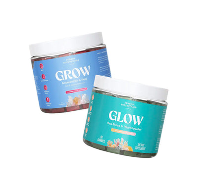 Akasha Superfoods GLOW & GROW Bundle