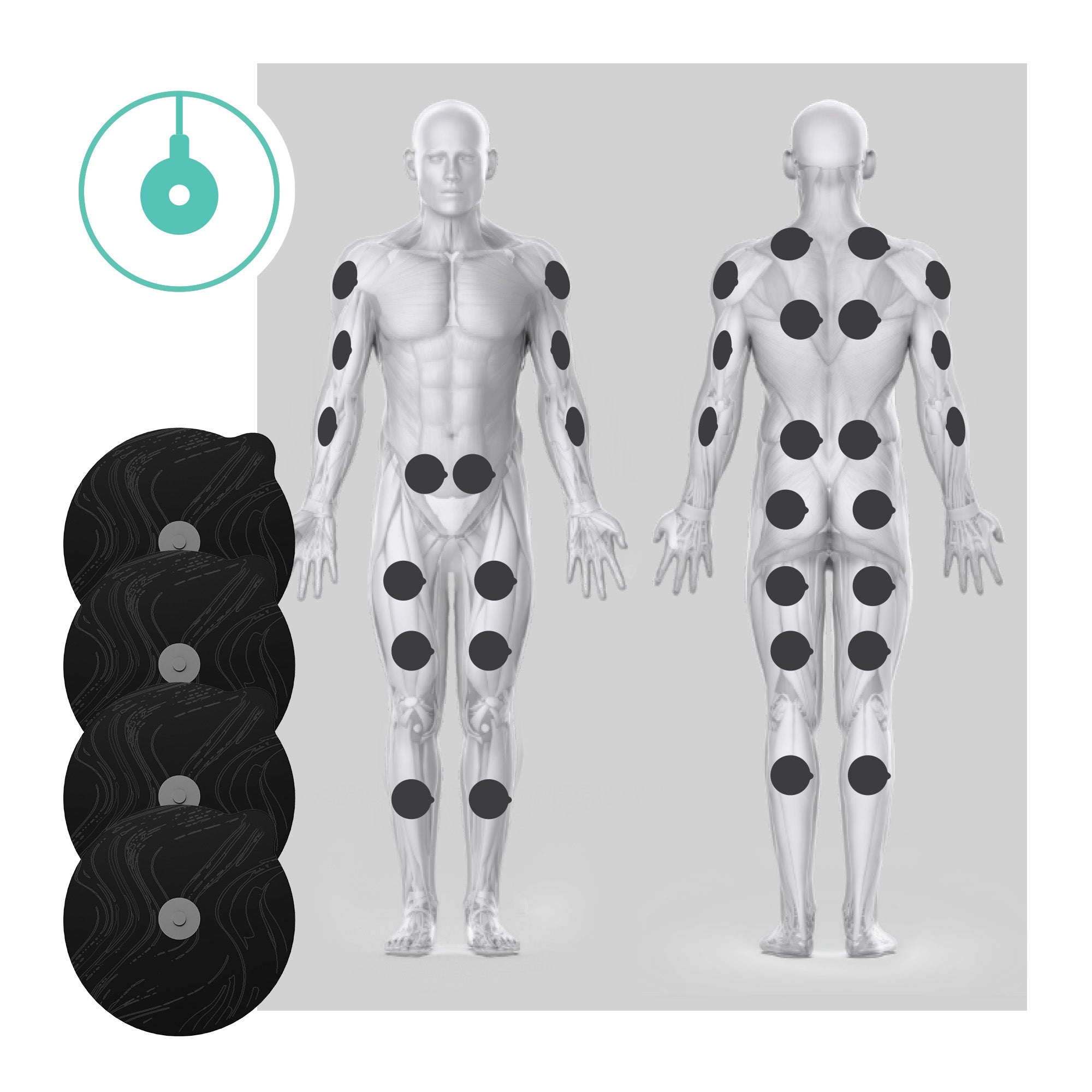 Chirp Halo™ Small Spot Pad Set