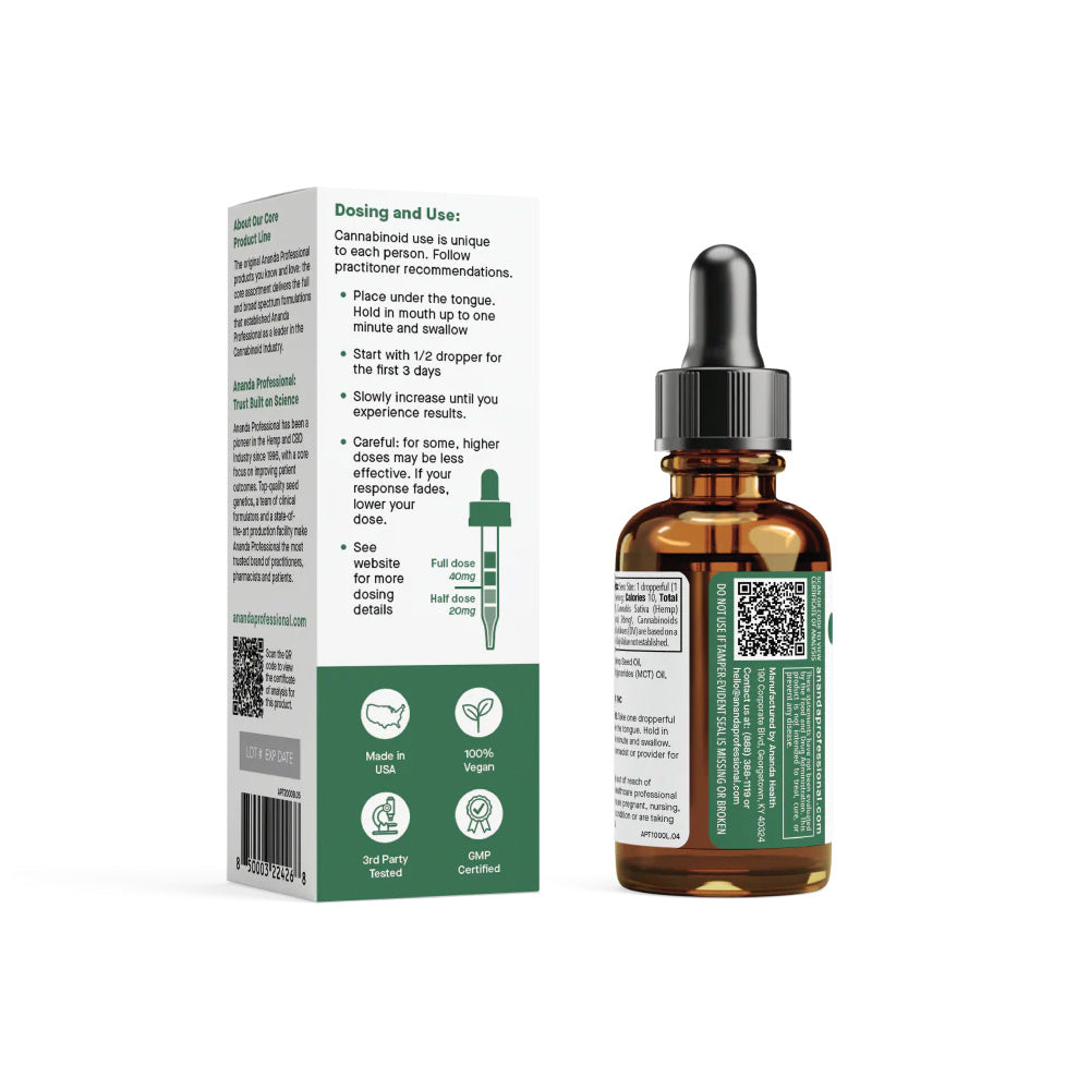 Ananda Professional - Tincture 2000mg (50mL)