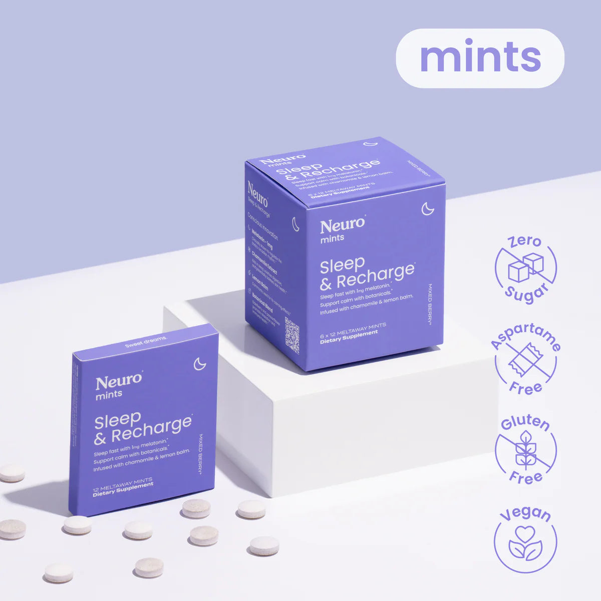 Neuro Sleep & Recharge™ Meltaway Mints (1mg)