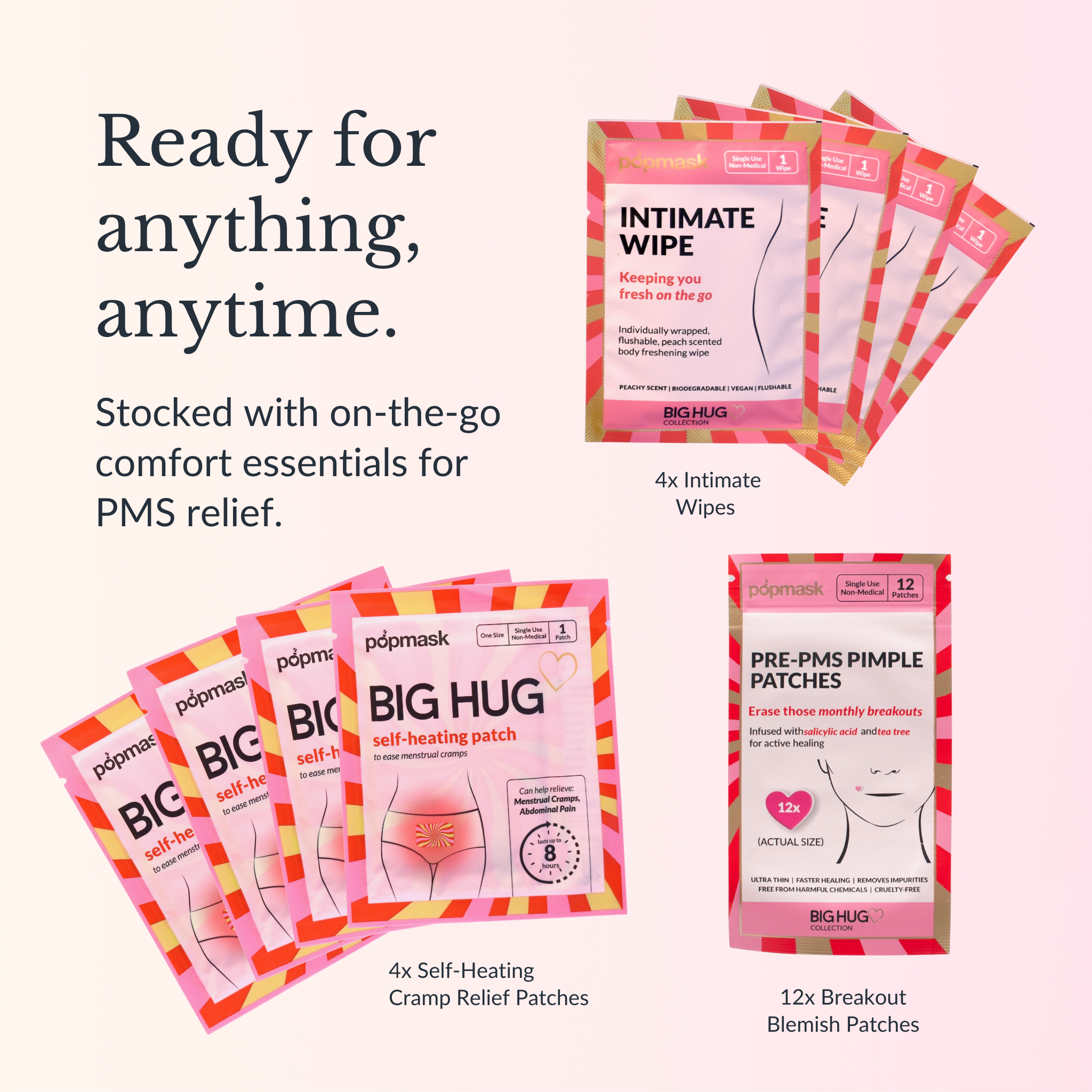 Popmask Big Hug PMS Care Pouch