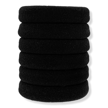 Kitsch Black Thick Hair Elastics