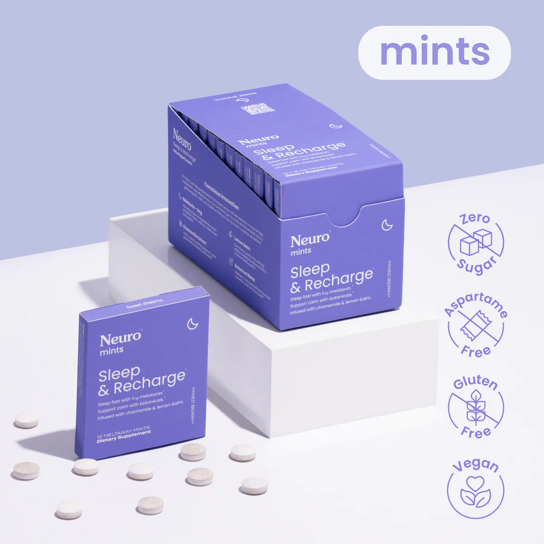 Neuro Sleep & Recharge™ Meltaway Mints (1mg)