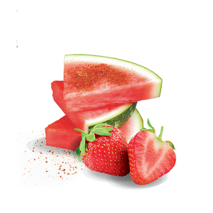 Mouth-watering strawberry watermelon natural flavors.