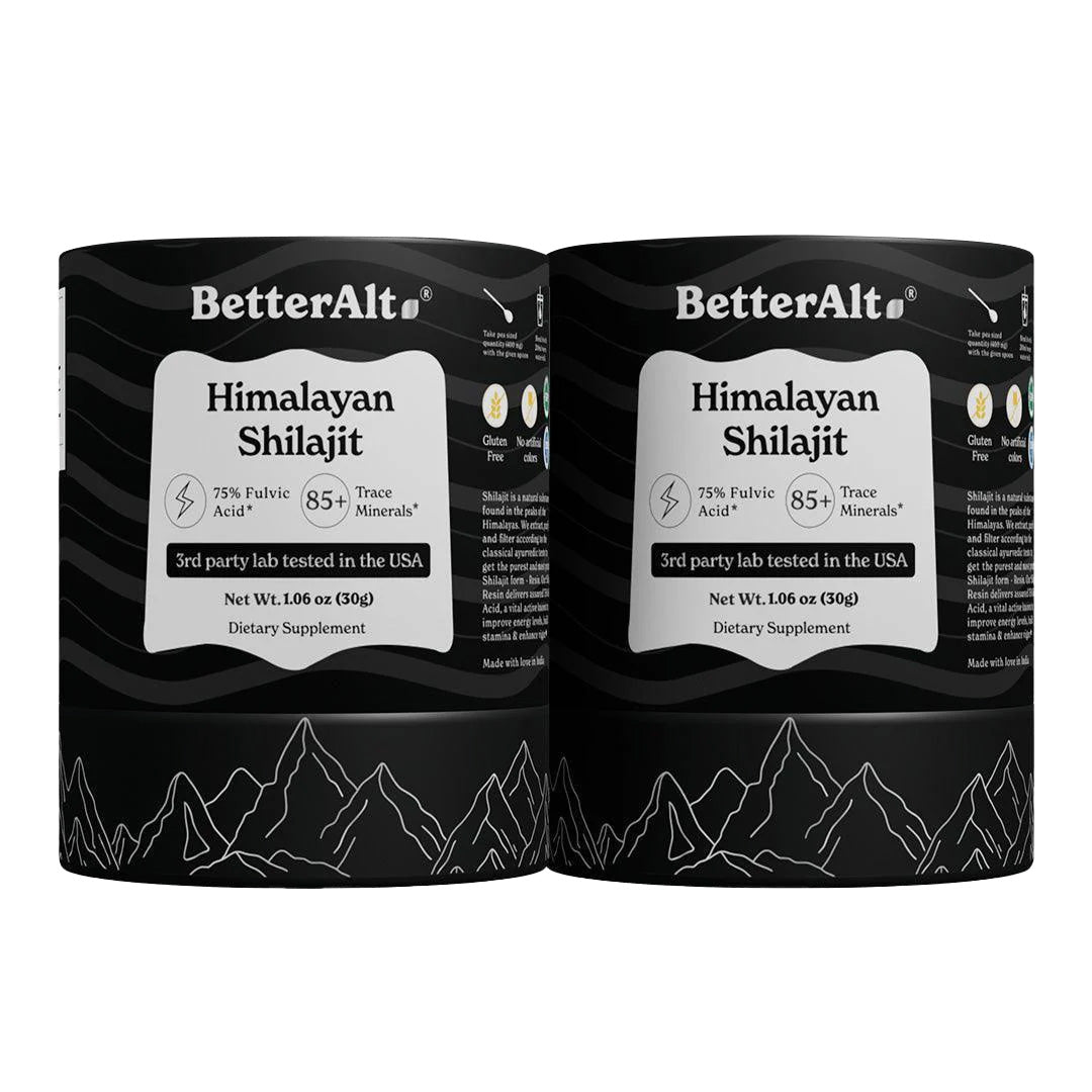 BetterAlt Pure Himalayan Shilajit Resin for Energy Boost & Immune Support