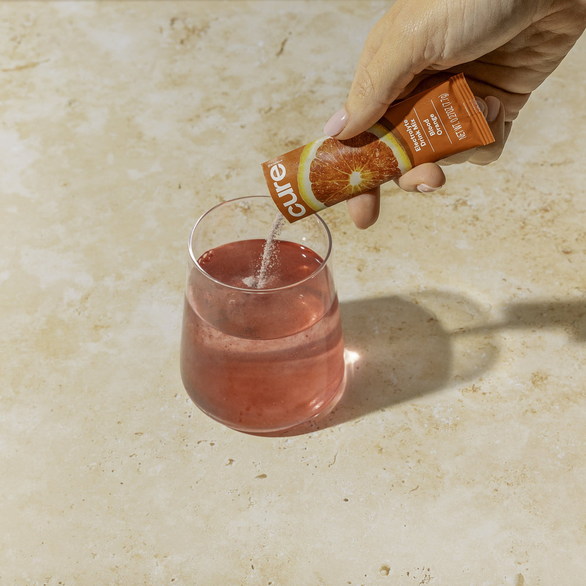Cure Hydration Blood Orange — product details and preparation