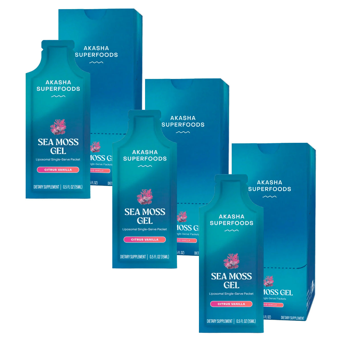 Akasha Superfoods Liposomal Sea Moss Gel - HSA/FSA Eligible