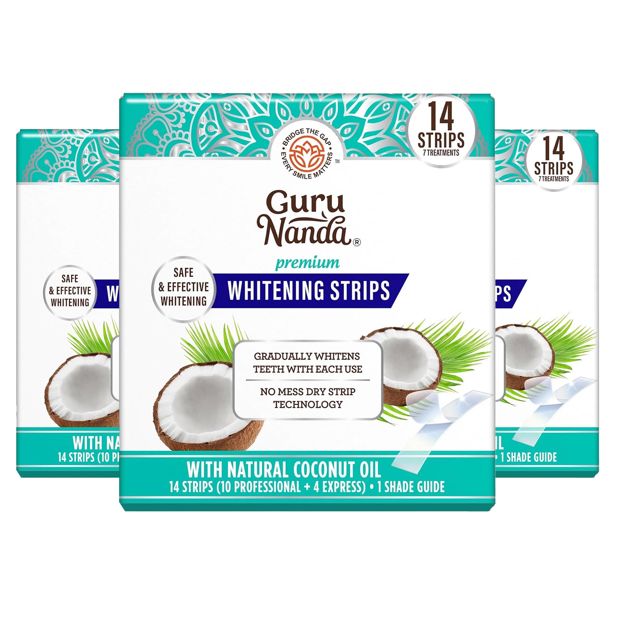 GuruNanda Whitening Strips (7-day Treatment)