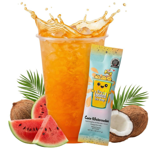 The Loaded Tea Shop Functional Energy Tea Packs (Coco Watermelon)