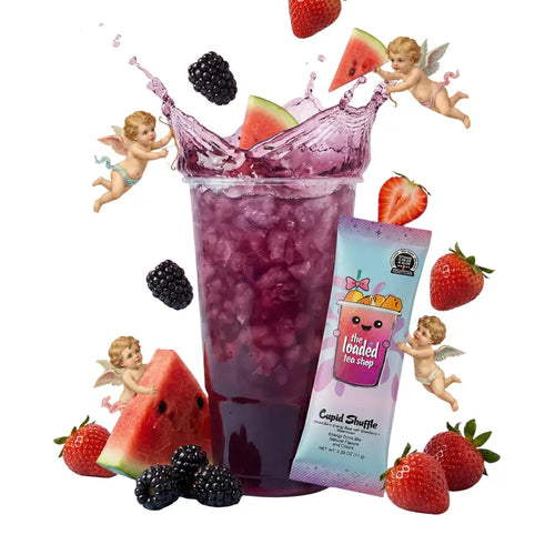 The Loaded Tea Shop Functional Energy Tea Packs (Cupid Shuffle)
