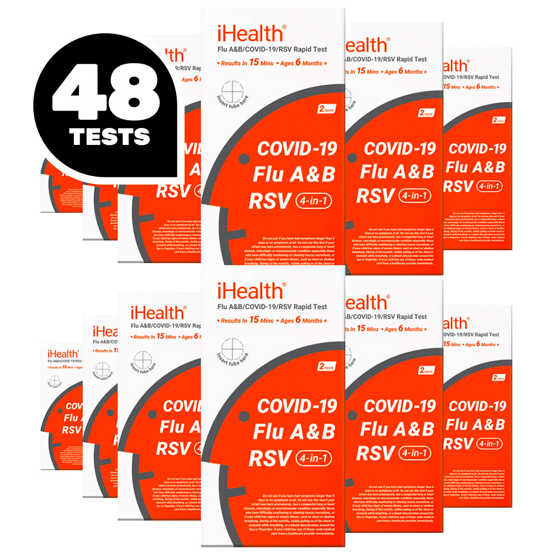 iHealth RSV/COVID-19/Flu A&B 4-in-1 Rapid Test