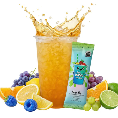 The Loaded Tea Shop Functional Energy Tea Packs (Rage Pop)