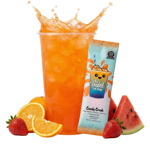 The Loaded Tea Shop Functional Energy Tea Packs (Candy Crush)