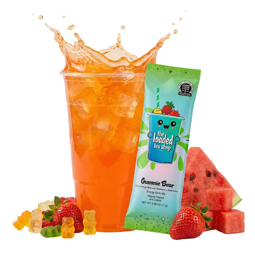 The Loaded Tea Shop Functional Energy Tea Packs (Gummie Bear)