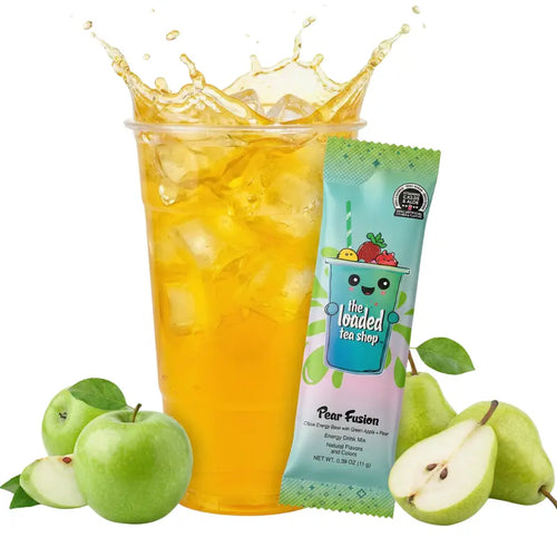 The Loaded Tea Shop Functional Energy Tea Packs (Pear Fusion)