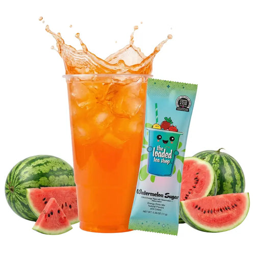 The Loaded Tea Shop Functional Energy Tea Packs (Watermelon Sugar)