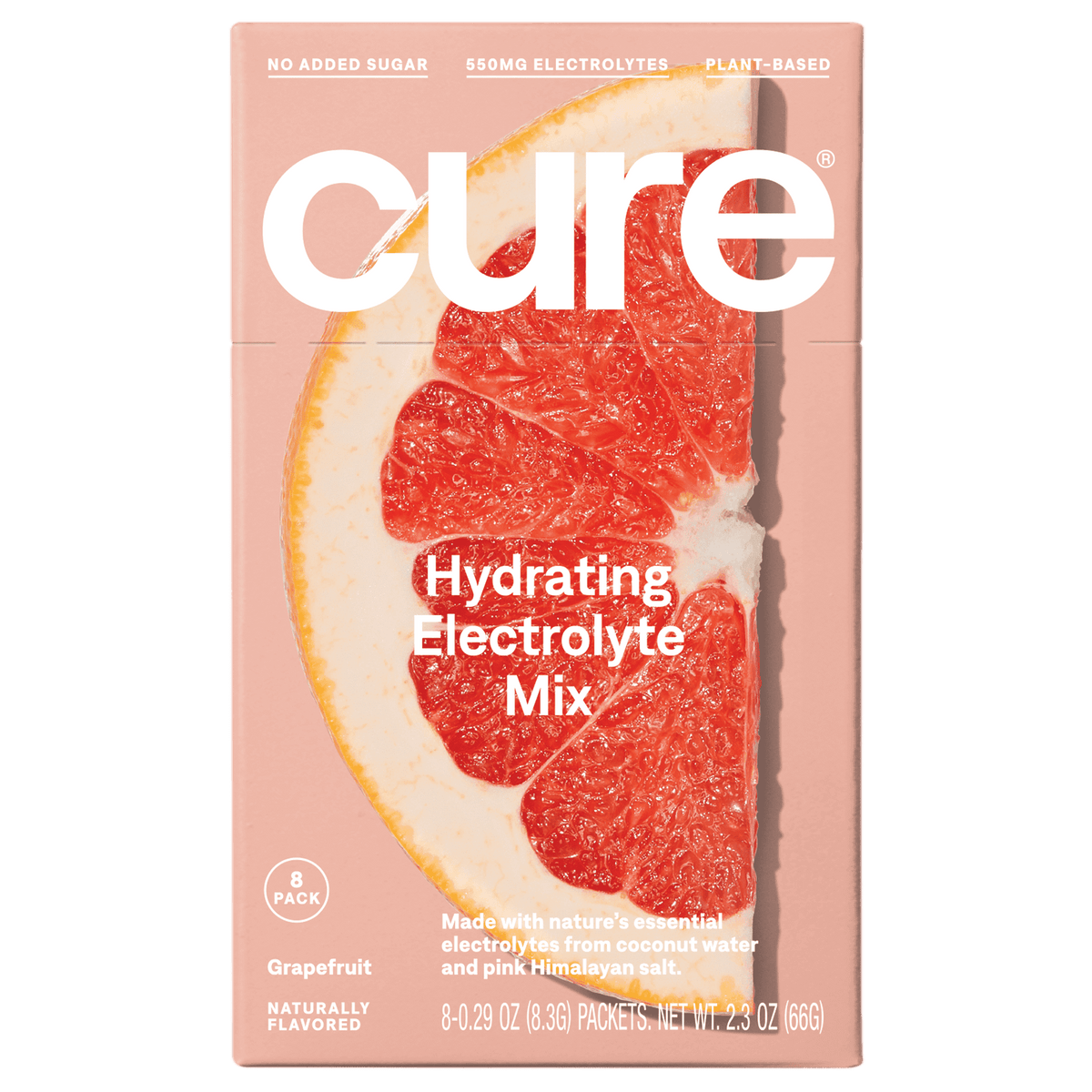 Cure Hydration Grapefruit — product details and preparation