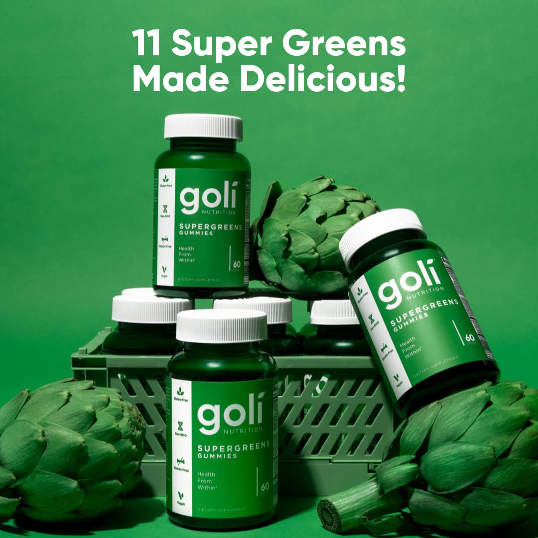 Goli® Nutrition Supergreens Gummies