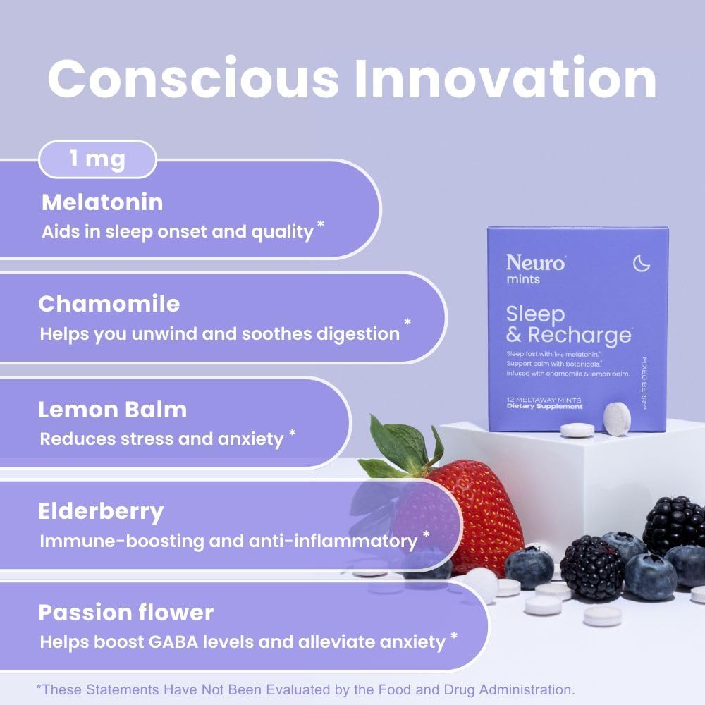 Neuro Sleep & Recharge™ Meltaway Mints (1mg)