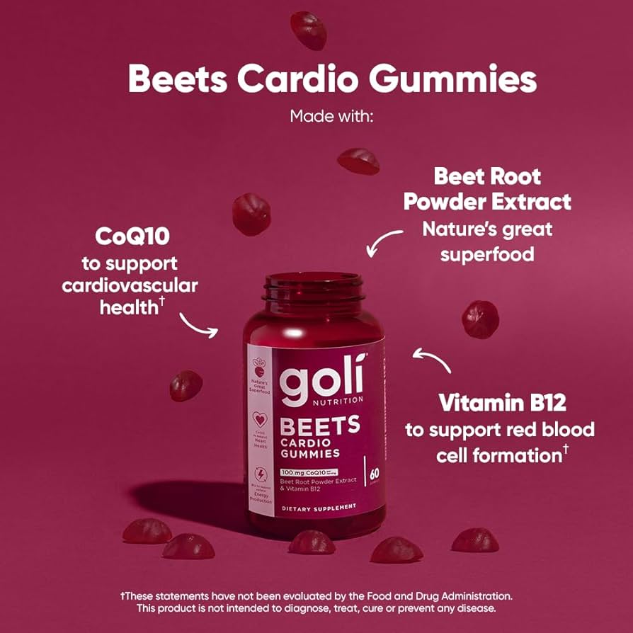 Goli® Nutrition Beets Cardio Gummies