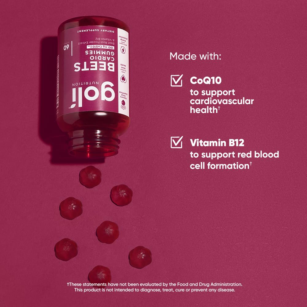 Goli® Nutrition Beets Cardio Gummies