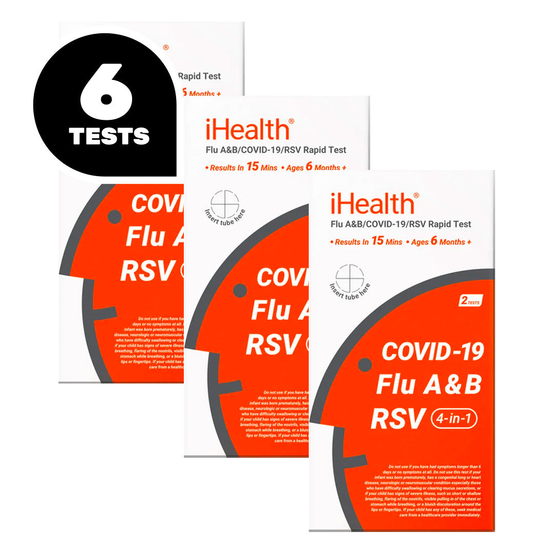 iHealth RSV/COVID-19/Flu A&B 4-in-1 Rapid Test