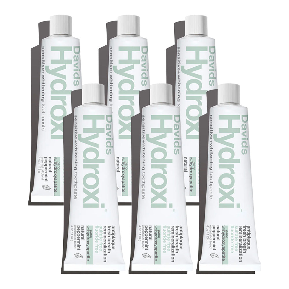 Davids Hydroxi™ Sensitive+Whitening  Nano Hydroxyapatite Premium Toothpaste (Peppermint)