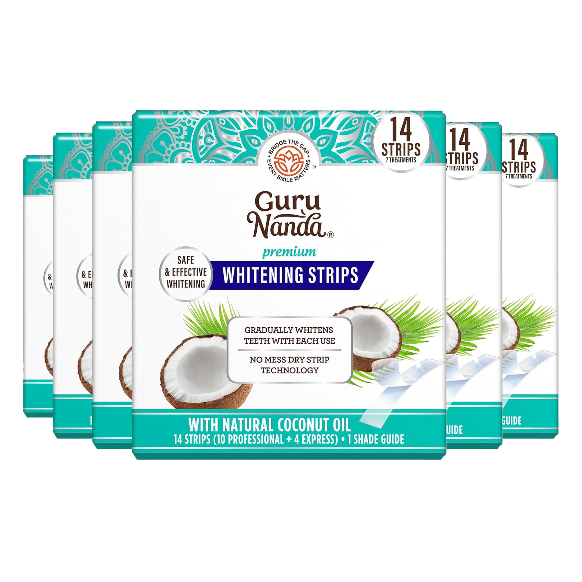 GuruNanda Whitening Strips (7-day Treatment)