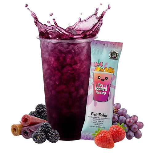 The Loaded Tea Shop Functional Energy Tea Packs (Fruit Rollup)