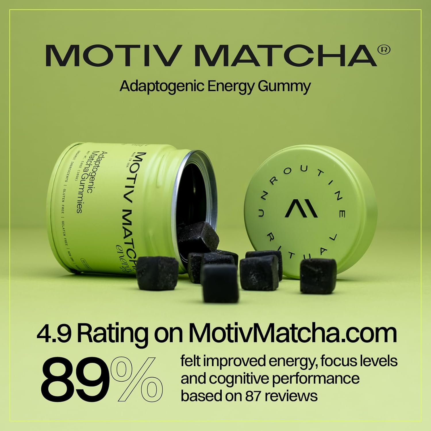 Motiv Matcha® Adaptogenic Matcha Gummies, 30 ct.
