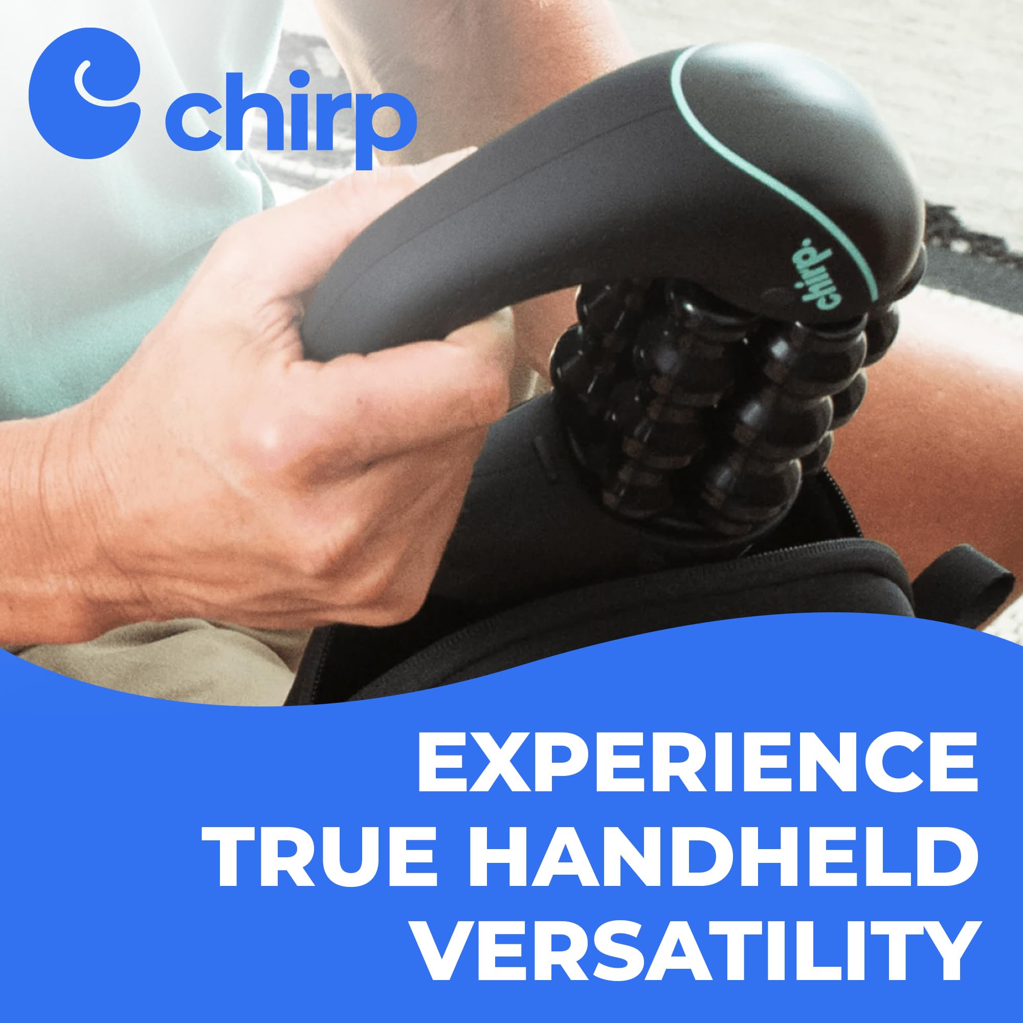Chirp RPM Mini™ Compact Rolling Powered Massager