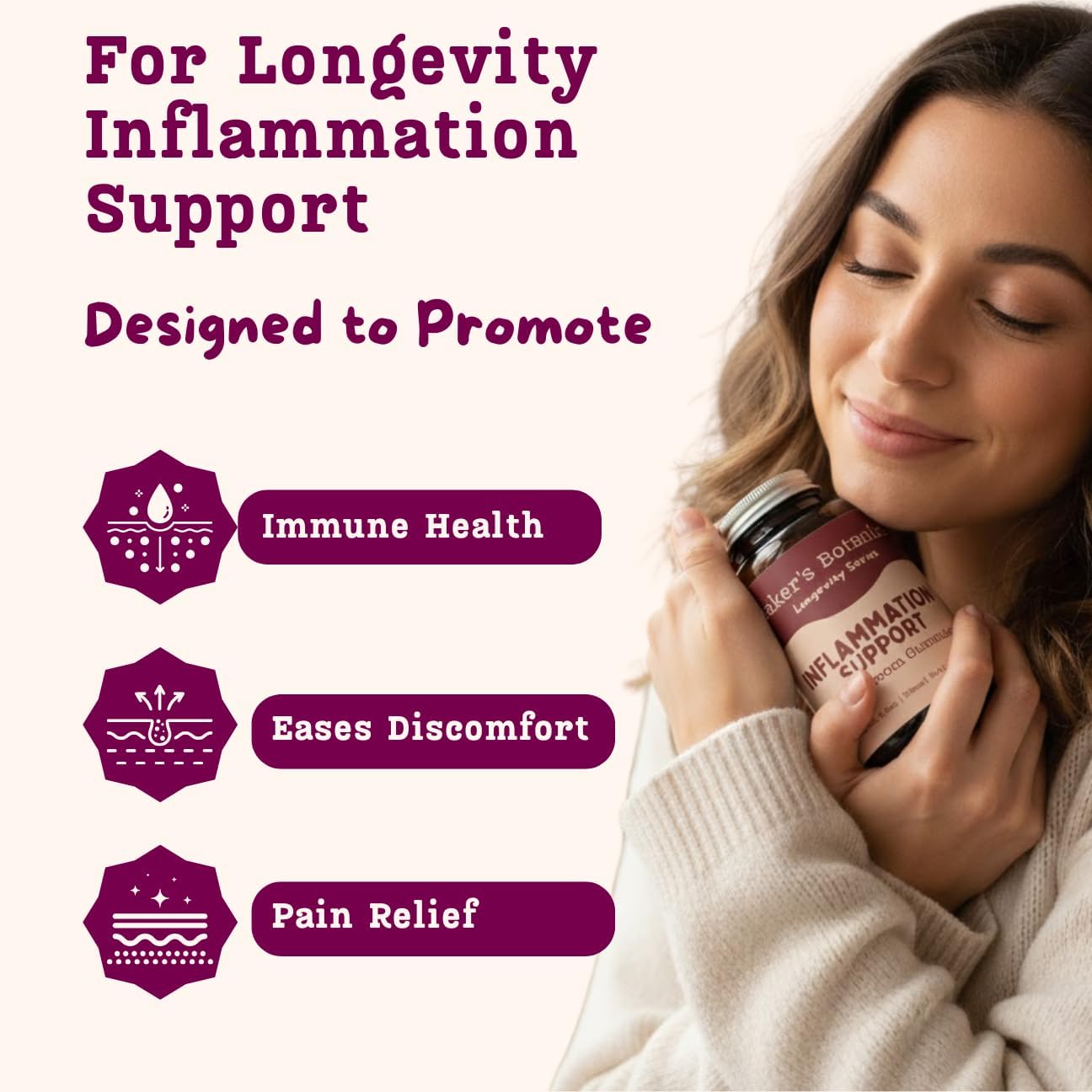 Baker's Botanics Inflammation Support Gummies