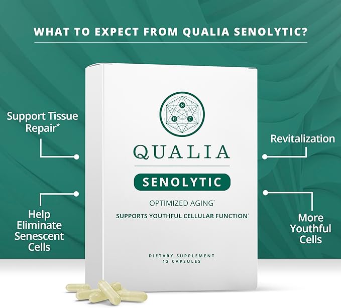 Qualia Senolytic Supplement for Cellular Health