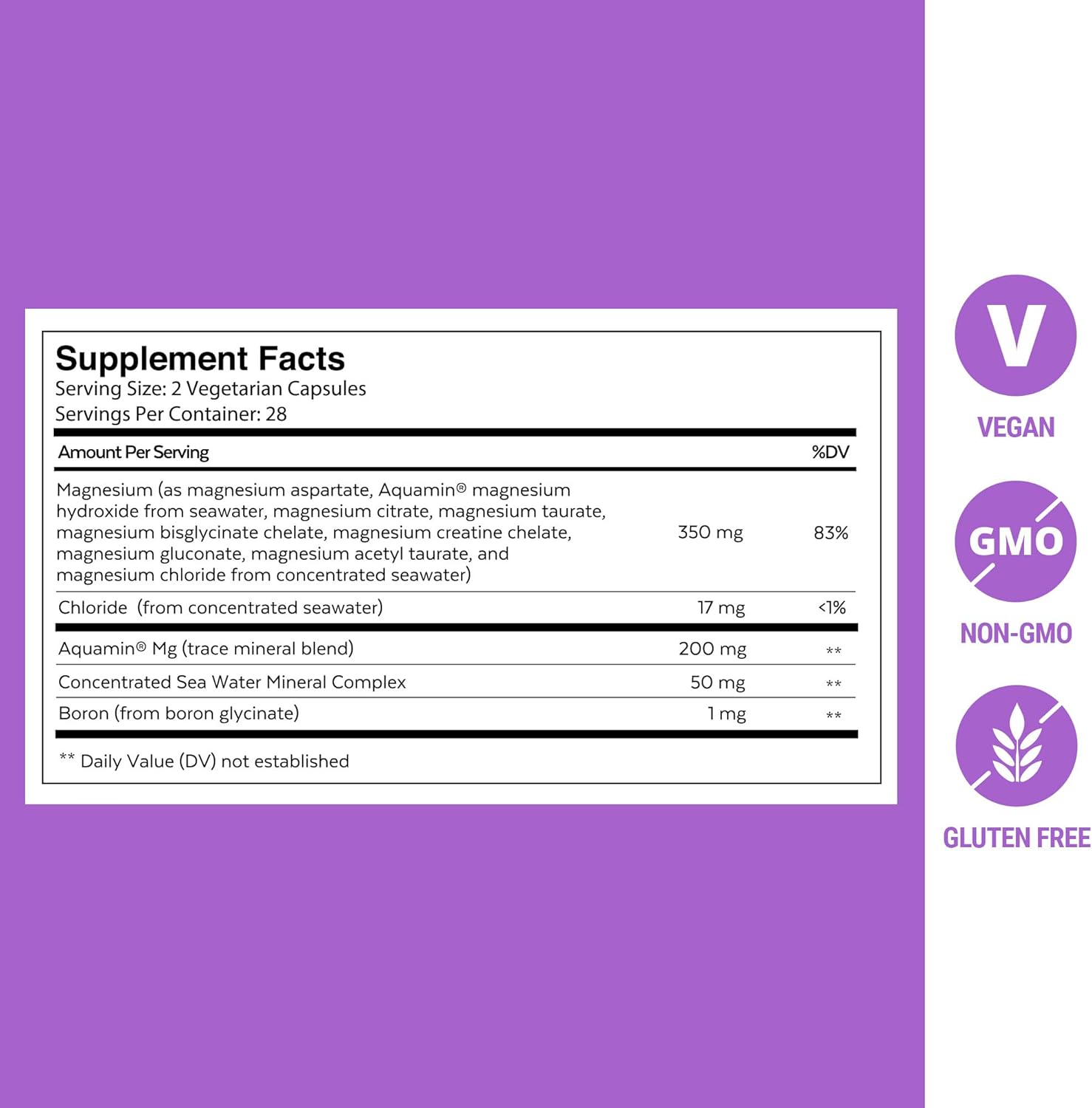 Qualia Magnesium+ Doctor-Formulated Premium Magnesium Formula