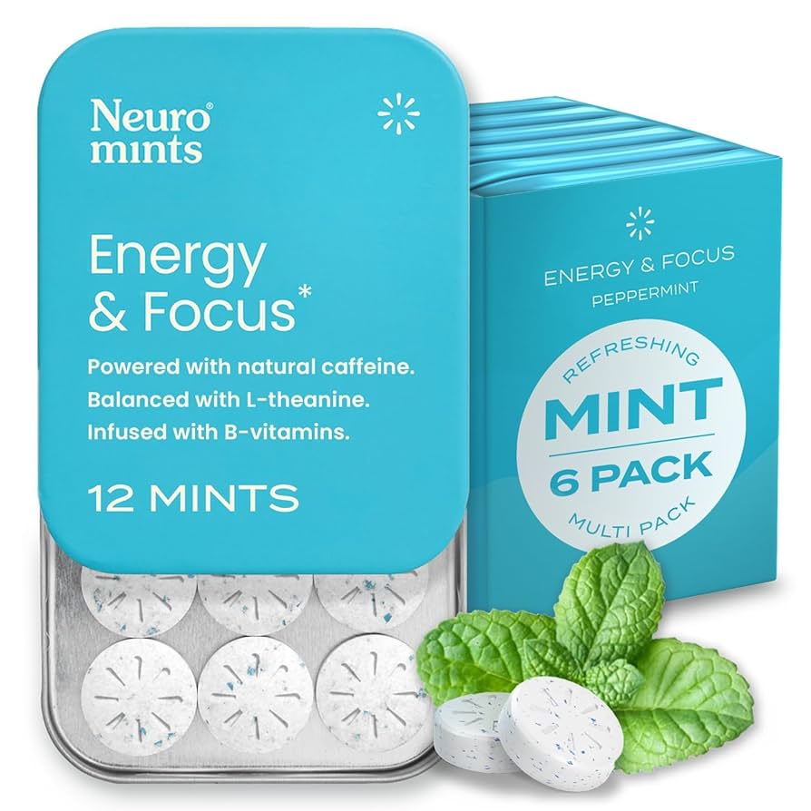 Neuro Energy & Focus Mints (Peppermint)