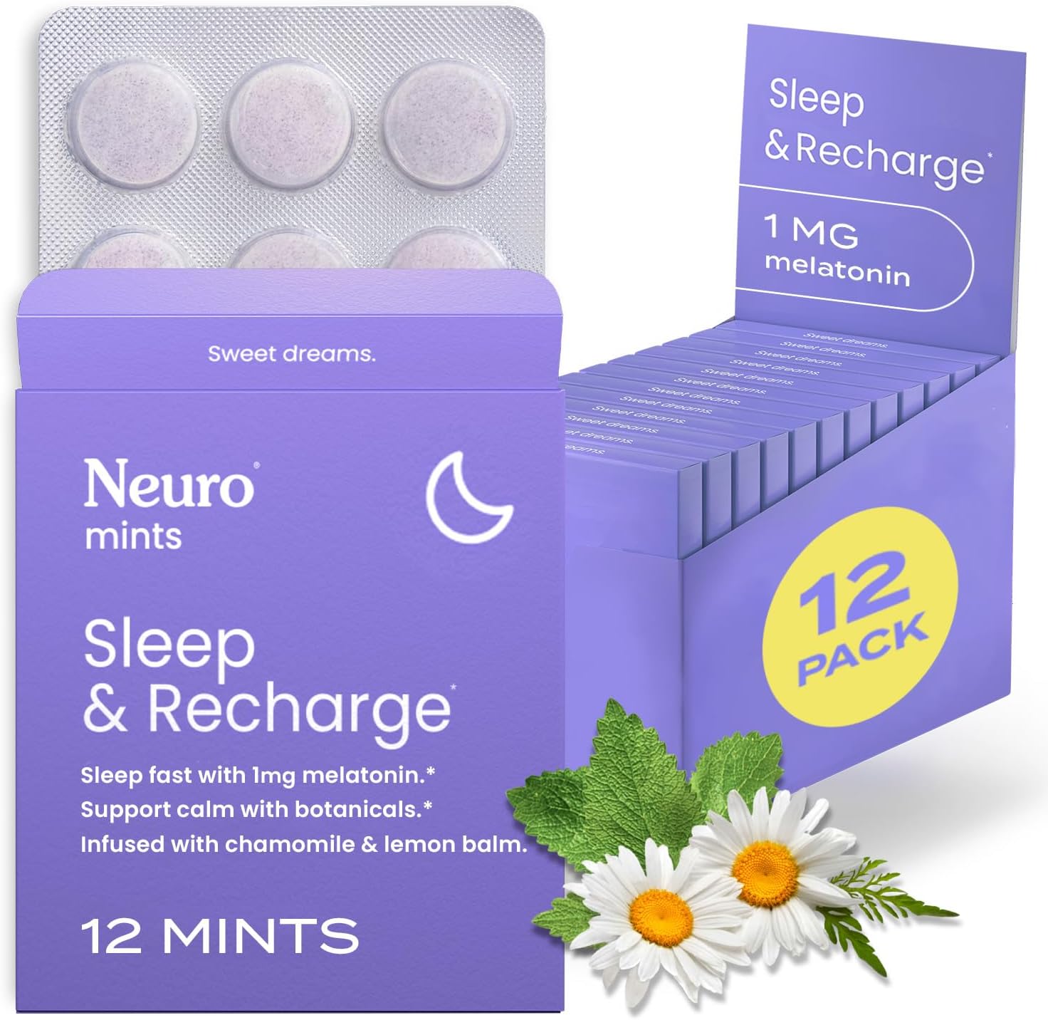 Neuro Sleep & Recharge™ Meltaway Mints (1mg)