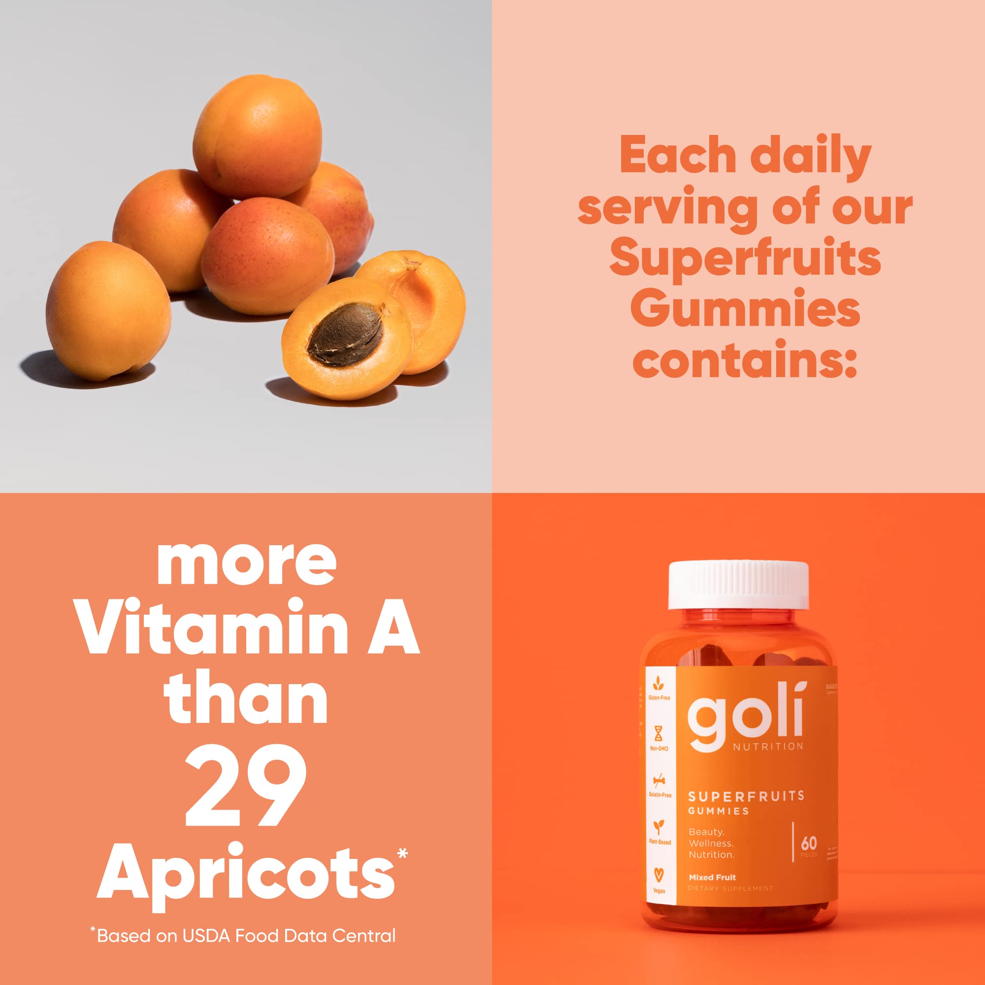Goli® Nutrition Superfruits Gummies