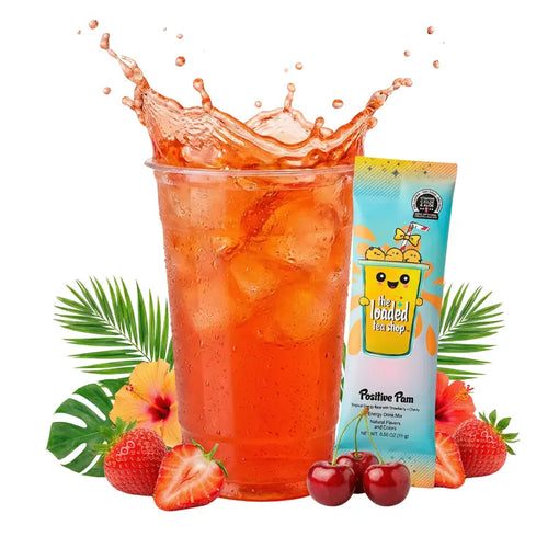 The Loaded Tea Shop Functional Energy Tea Packs (Positive Pam)
