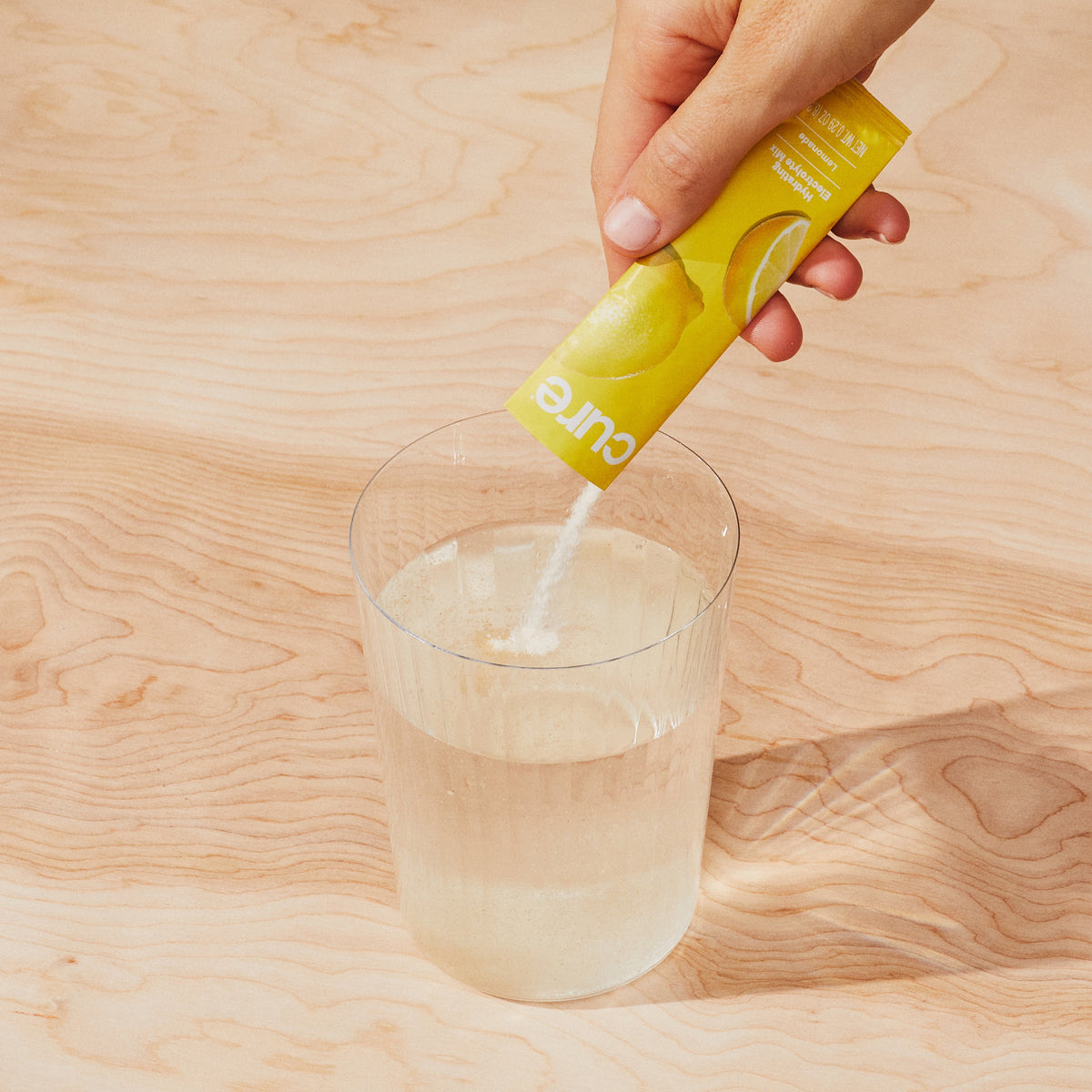 Cure Hydration Lemonade — product details and preparation