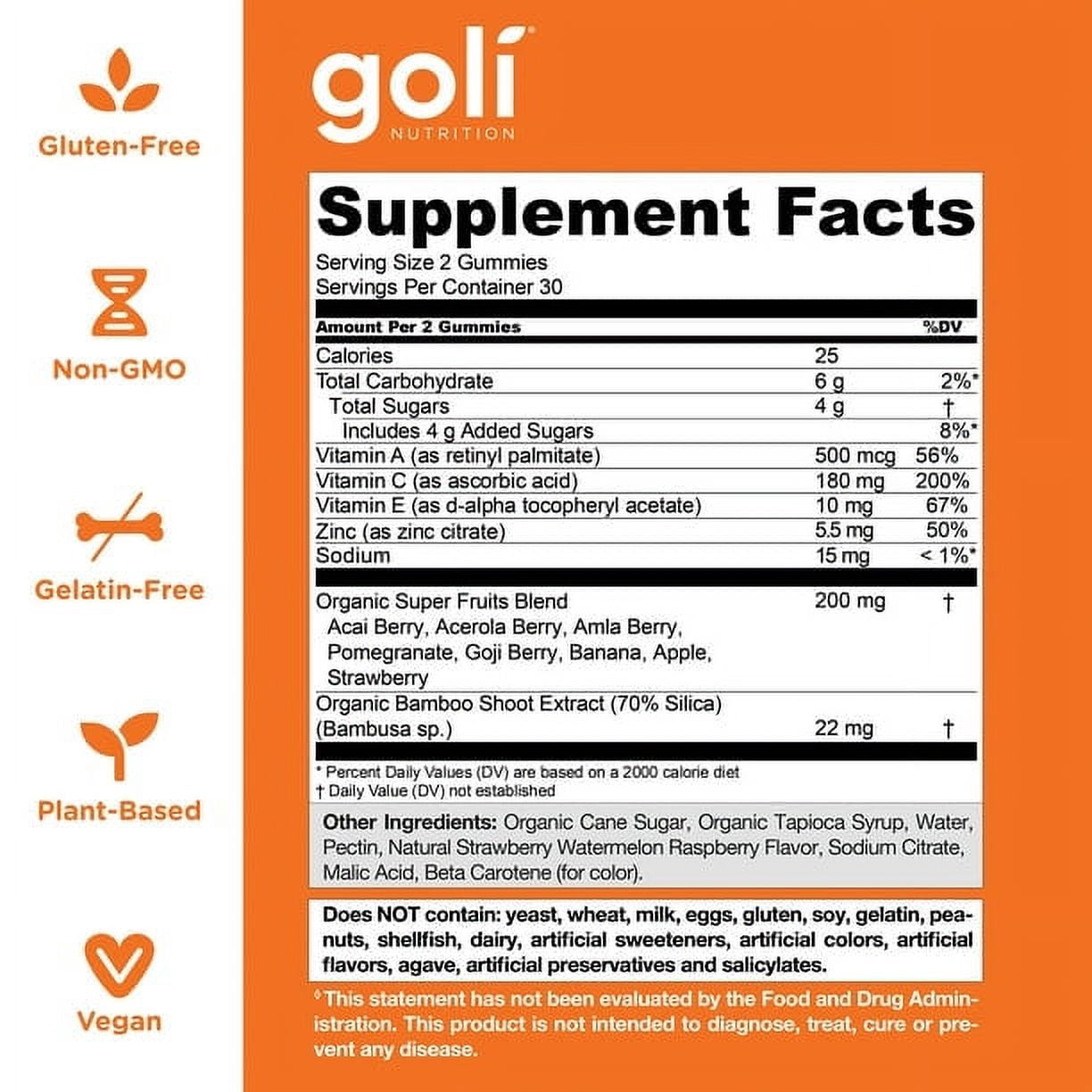 Goli® Nutrition Superfruits Gummies