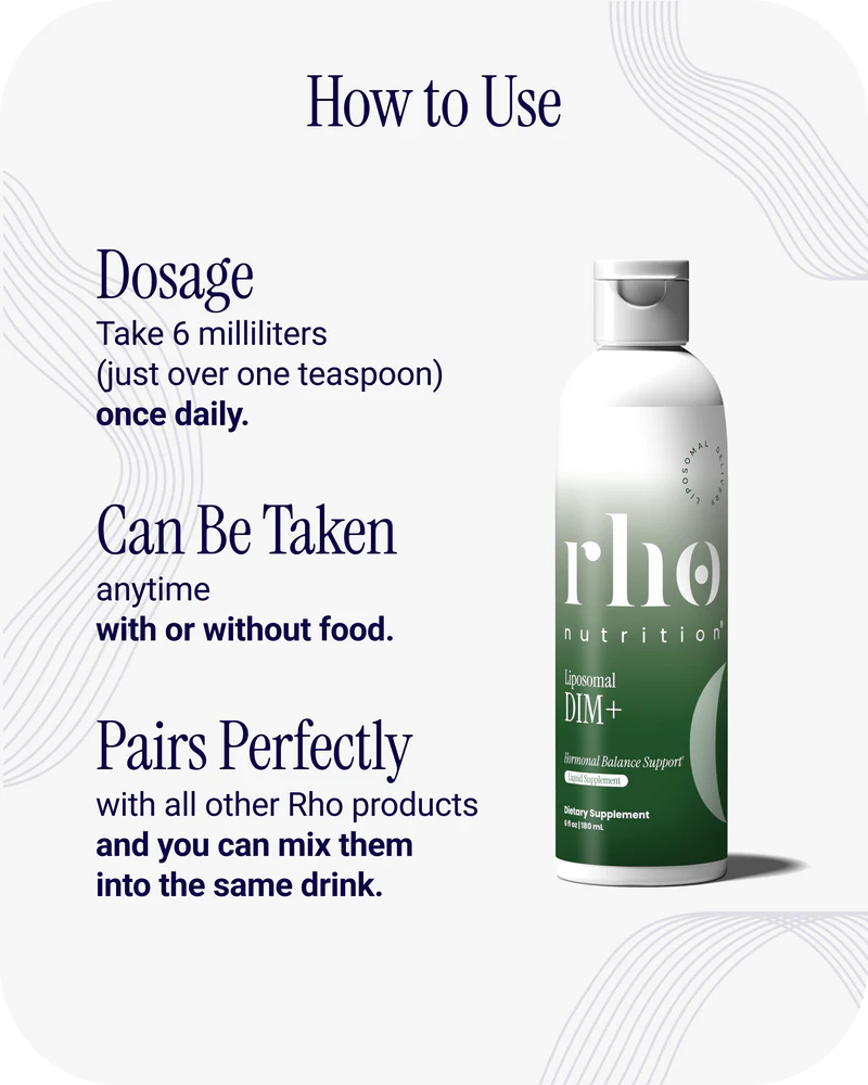 Rho Nutrition Liposomal DIM+ (30 Servings)