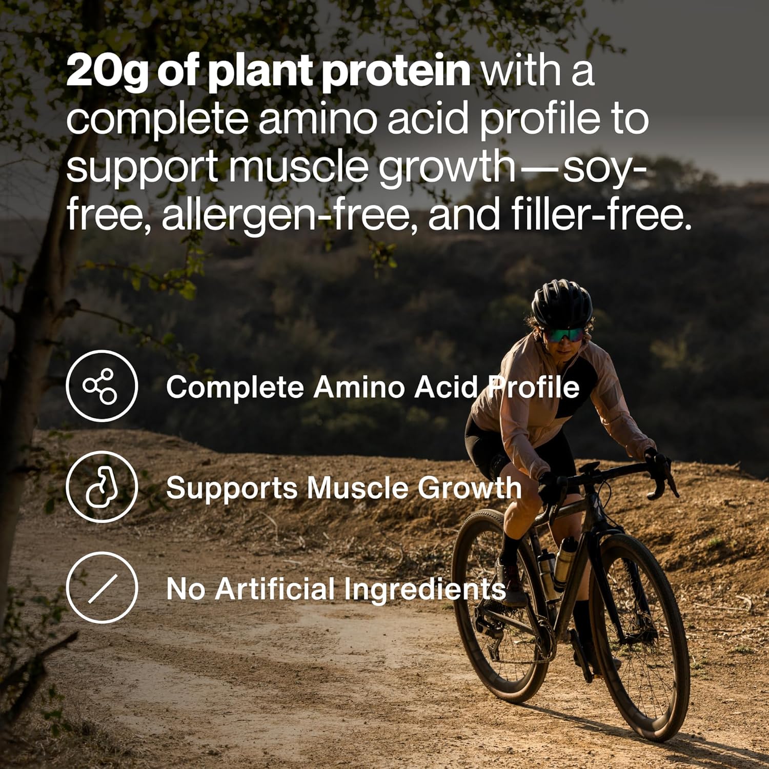 Momentous 100% Plant Protein (22 Serving Jar)